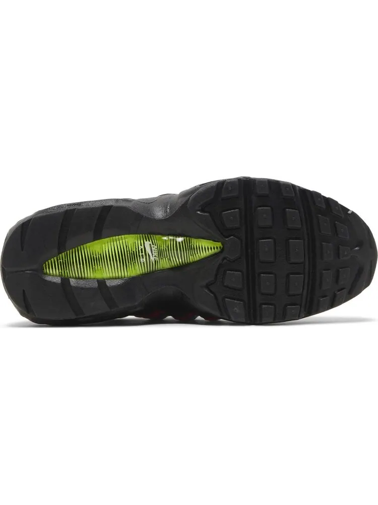 Кроссовки Nike Air Max 95 GS 'Black Neon' — изображение 4 из 8, черный