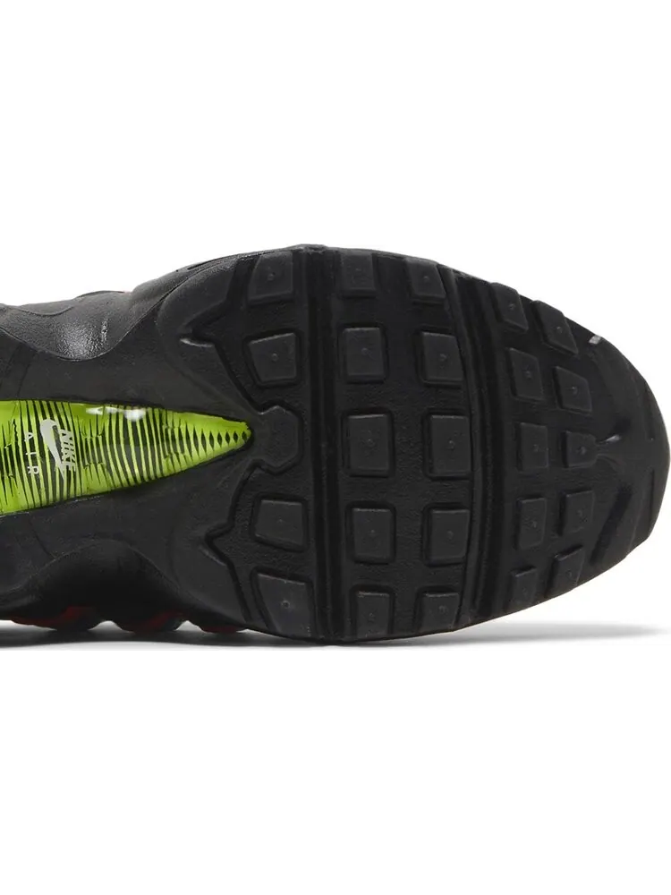 Кроссовки Nike Air Max 95 GS 'Black Neon' — изображение 5 из 8, черный