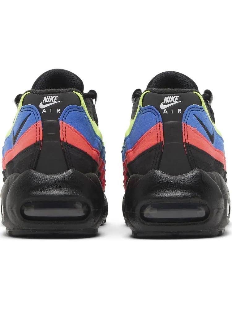 Кроссовки Nike Air Max 95 GS 'Black Neon' — изображение 6 из 8, черный