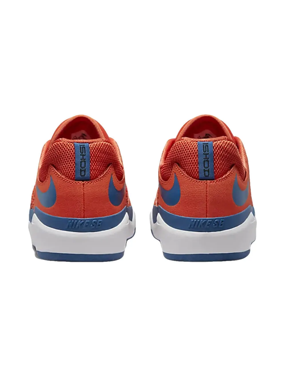 Скейтерские кеды Nike SB Ishod Wair Premium — изображение 3 из 6, оранжевый/голубой