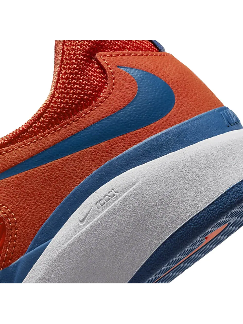 Скейтерские кеды Nike SB Ishod Wair Premium — изображение 6 из 6, оранжевый/голубой