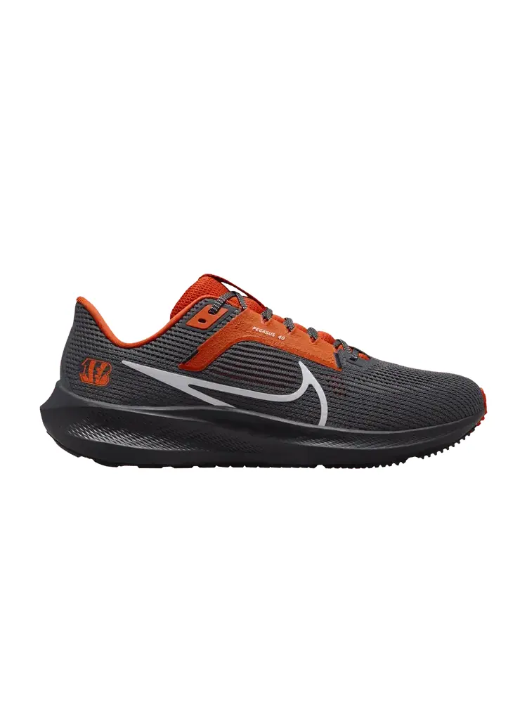 Кроссовки Nike NFL x Air Zoom Pegasus 40 'Cincinnati Bengals' — изображение 1 из 1, оранжевый/черный/белый