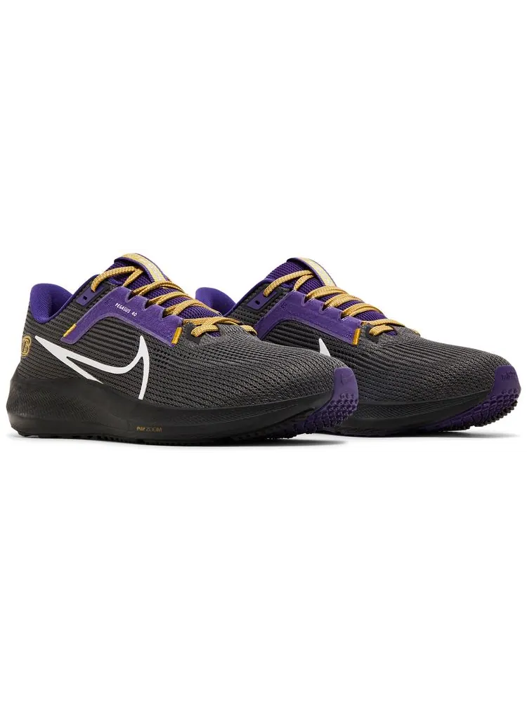 Кроссовки Nike NFL x Air Zoom Pegasus 40 'Baltimore Ravens' — изображение 8 из 8, черный