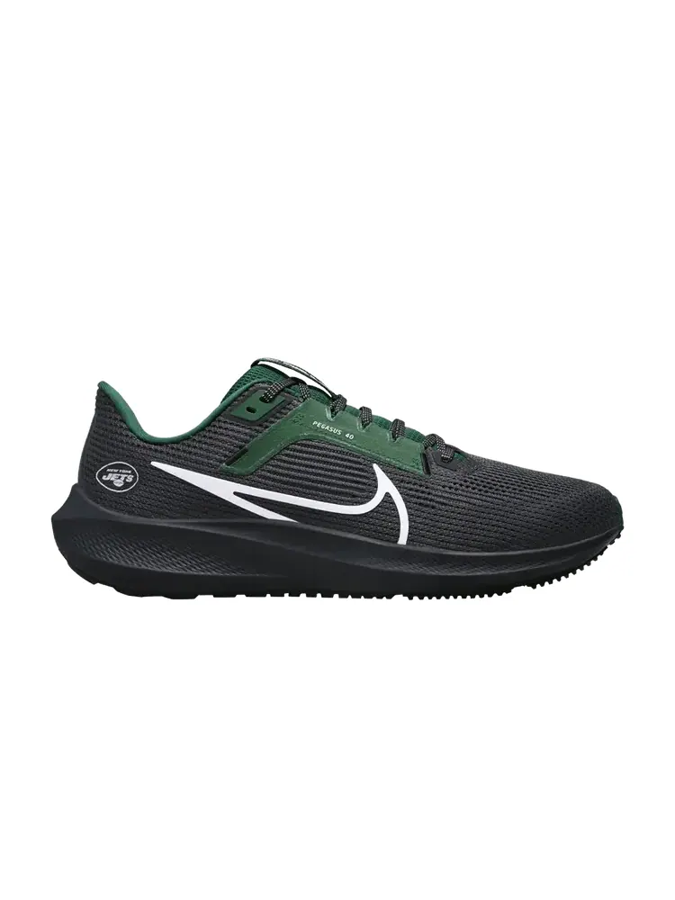 Кроссовки Nike NFL x Air Zoom Pegasus 40, New York Jets — изображение 1 из 1, черный