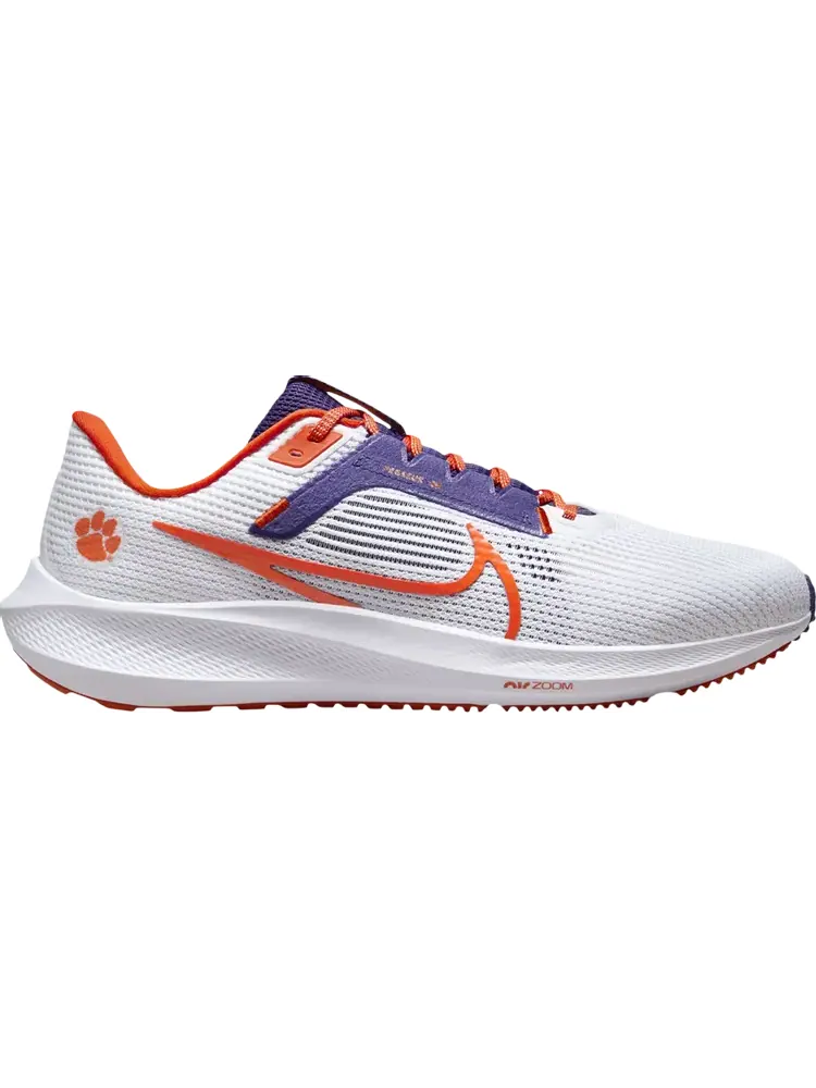 Кроссовки Air Zoom Pegasus 40 'Clemson' — изображение 1 из 1, белый