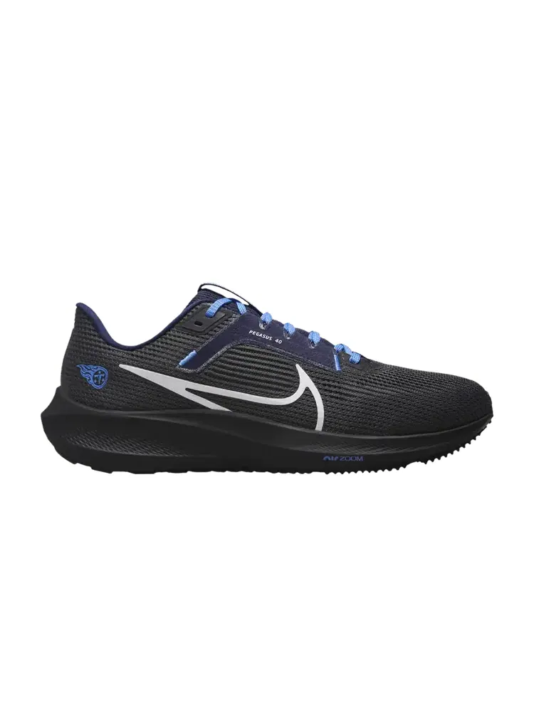 Кроссовки Nike NFL x Air Zoom Pegasus 40 'Tennessee Titans' — изображение 1 из 1, темно-синий//белый