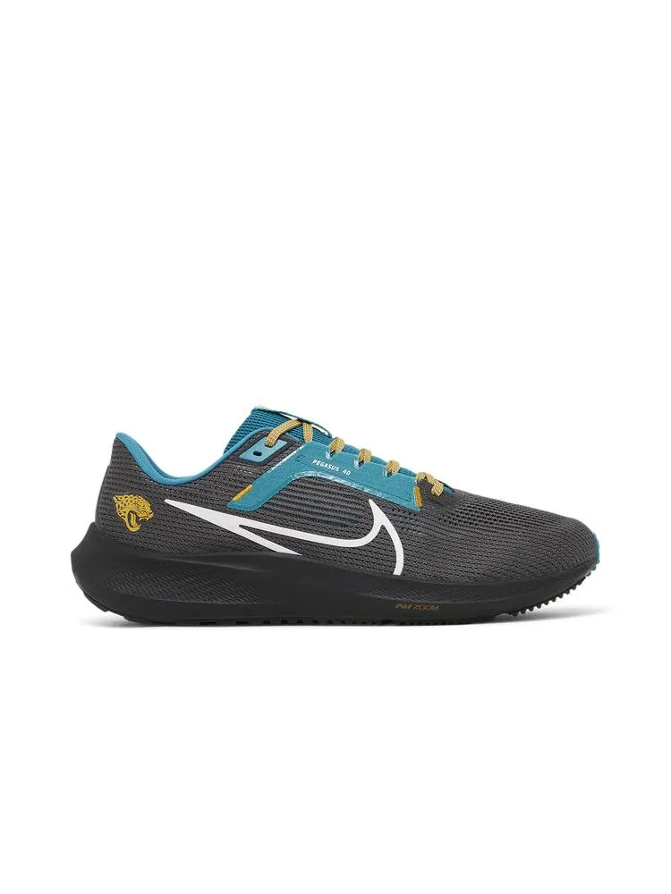 Кроссовки Nike NFL x Air Zoom Pegasus 40 'Jacksonville Jaguars' — изображение 2 из 9, белый