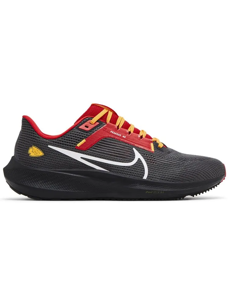 Кроссовки Nike NFL x Air Zoom Pegasus 40 'Kansas City Chiefs' — изображение 1 из 8, черный