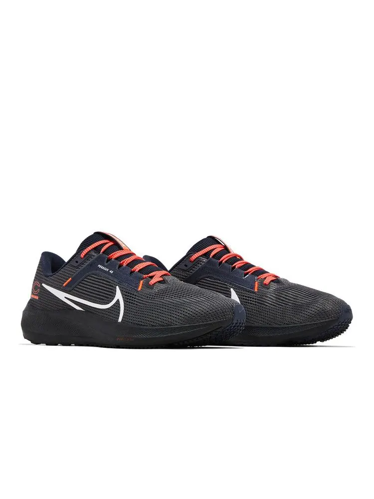 Кроссовки Nike NFL x Air Zoom Pegasus 40 'Chicago Bears' — изображение 9 из 9, оранжевый/белый