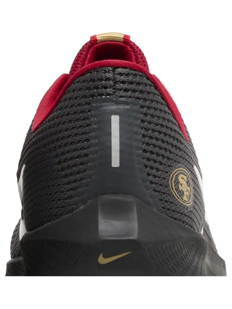 Кроссовки Nike NFL x Air Zoom Pegasus 40 'San Francisco 49ers' — изображение 7 из 8, черный
