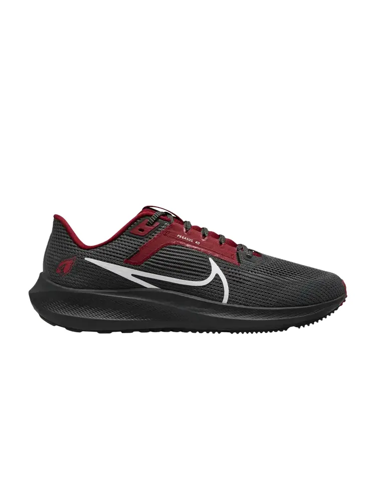 Кроссовки Nike NFL x Air Zoom Pegasus 40 'Arizona Cardinals' — изображение 1 из 1, красный/черный/белый