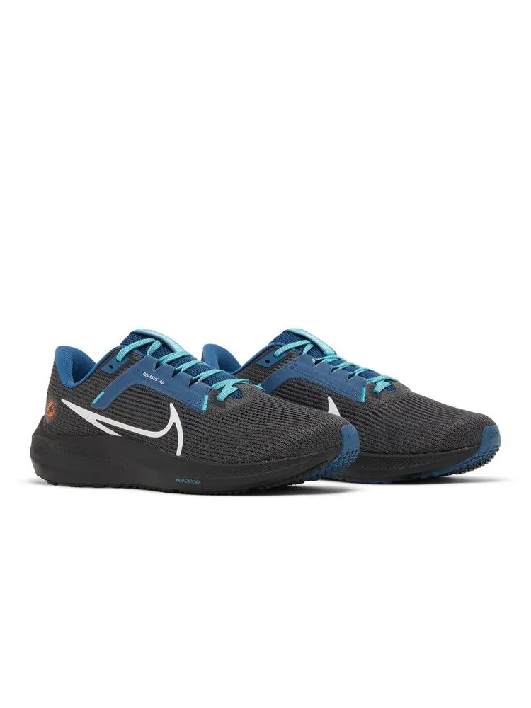 Кроссовки Nike NFL x Air Zoom Pegasus 40 'Miami Dolphins' — изображение 9 из 9, зеленый//белый