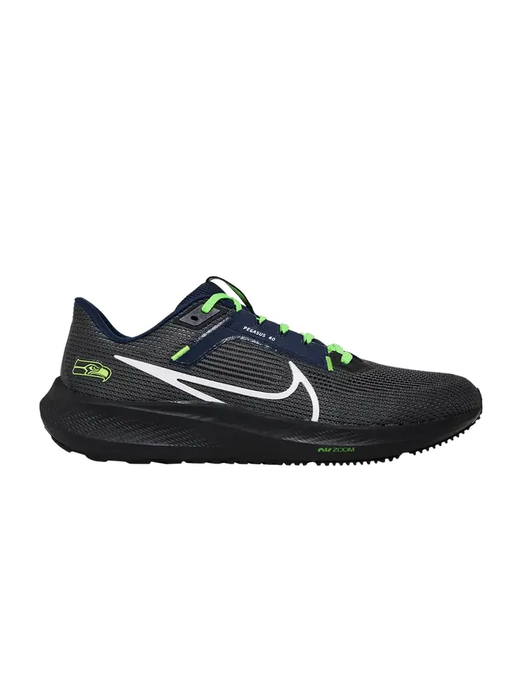 Кроссовки Nike NFL x Air Zoom Pegasus 40 'Seattle Seahawks' — изображение 1 из 9