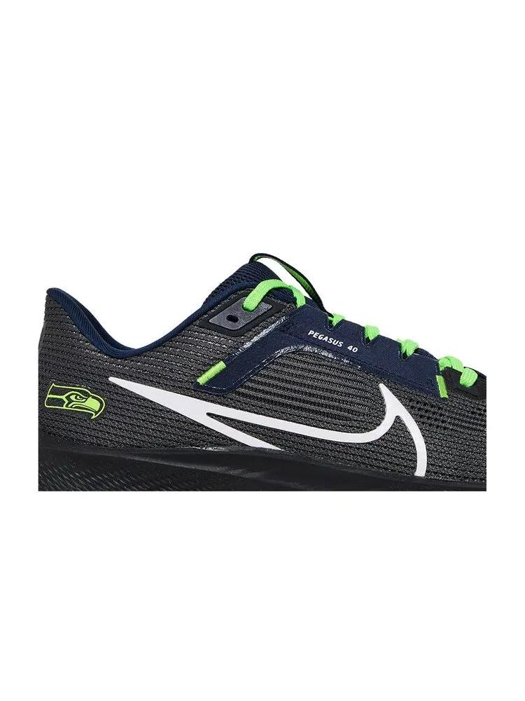 Кроссовки Nike NFL x Air Zoom Pegasus 40 'Seattle Seahawks' — изображение 3 из 9