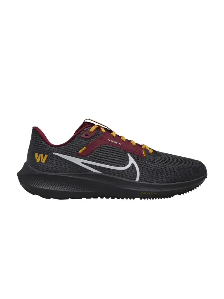 Кроссовки Nike NFL x Air Zoom Pegasus 40, Washington Commanders — изображение 1 из 1, черный