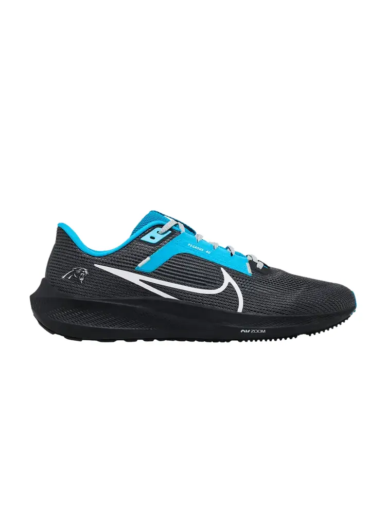 Кроссовки Nike NFL x Air Zoom Pegasus 40 'Carolina Panthers' — изображение 1 из 9, синий/серебристый/белый