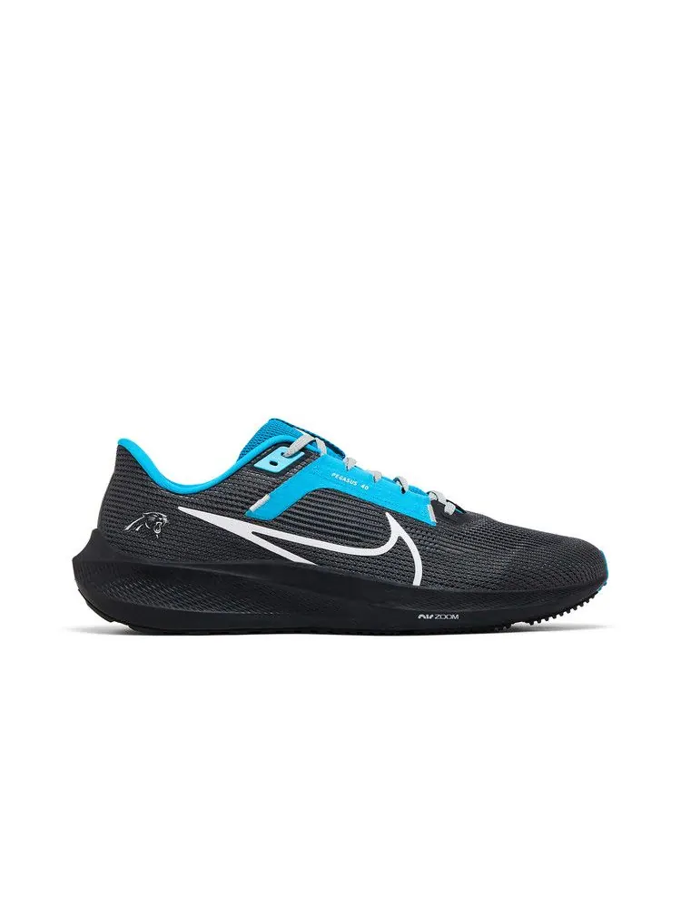 Кроссовки Nike NFL x Air Zoom Pegasus 40 'Carolina Panthers' — изображение 2 из 9, синий/серебристый/белый
