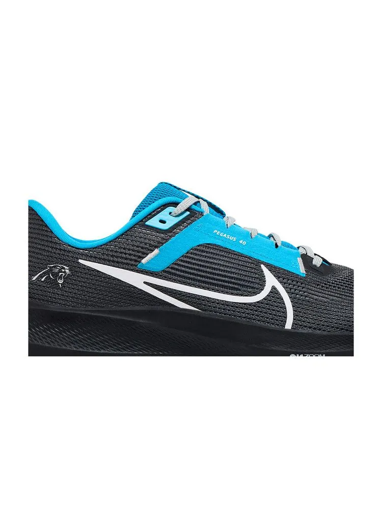Кроссовки Nike NFL x Air Zoom Pegasus 40 'Carolina Panthers' — изображение 3 из 9, синий/серебристый/белый