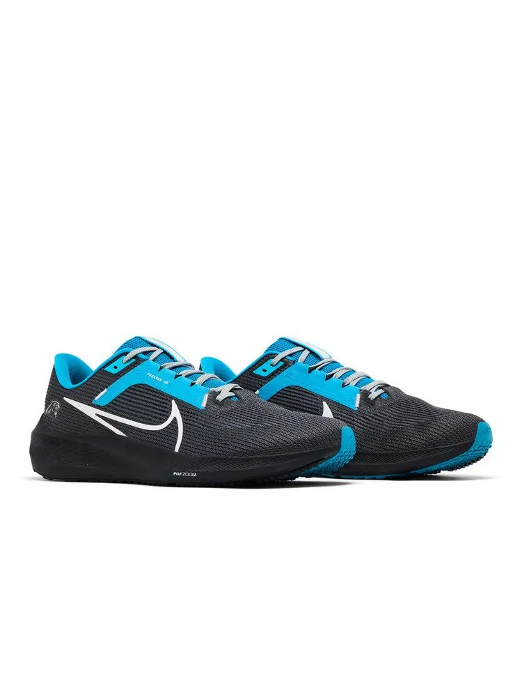 Кроссовки Nike NFL x Air Zoom Pegasus 40 'Carolina Panthers' — изображение 9 из 9, синий/серебристый/белый