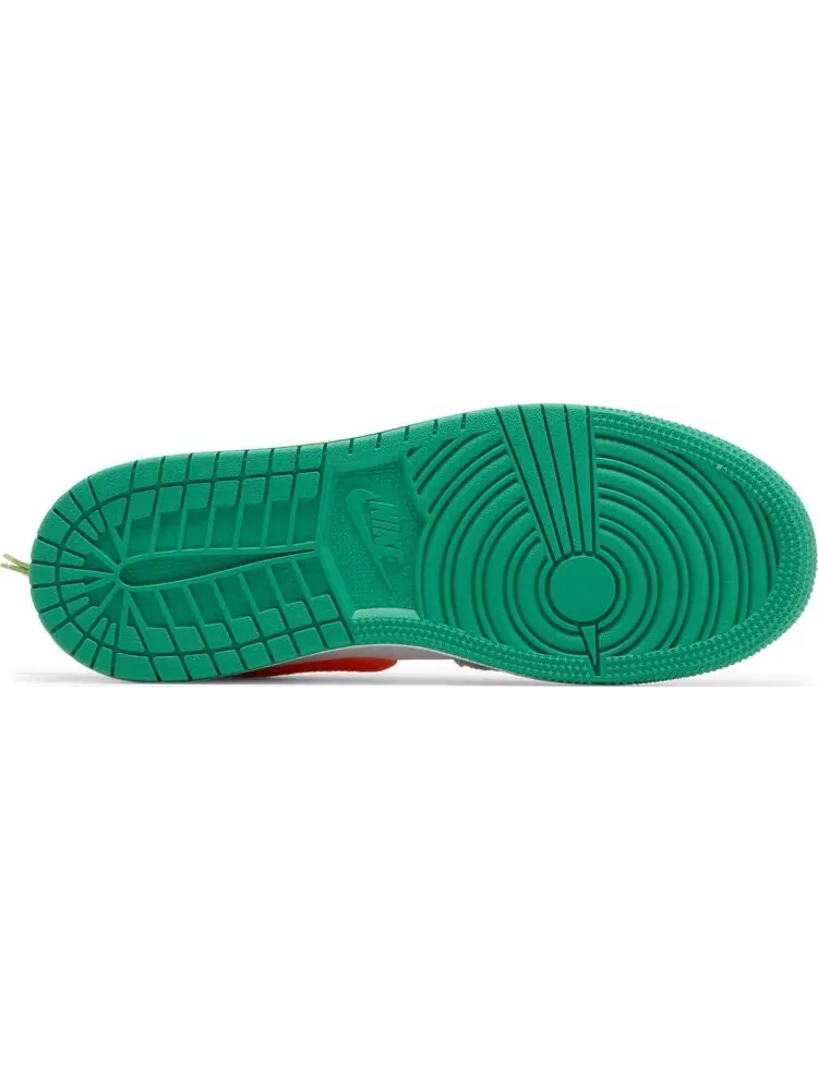 Кроссовки Air Jordan 1 Low GS 'Rabbit' — изображение 4 из 4, серый