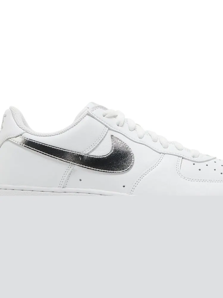 Кроссовки Nike Air Force 1 Low 'Color of the Month - White Silver' — изображение 2 из 8, белый