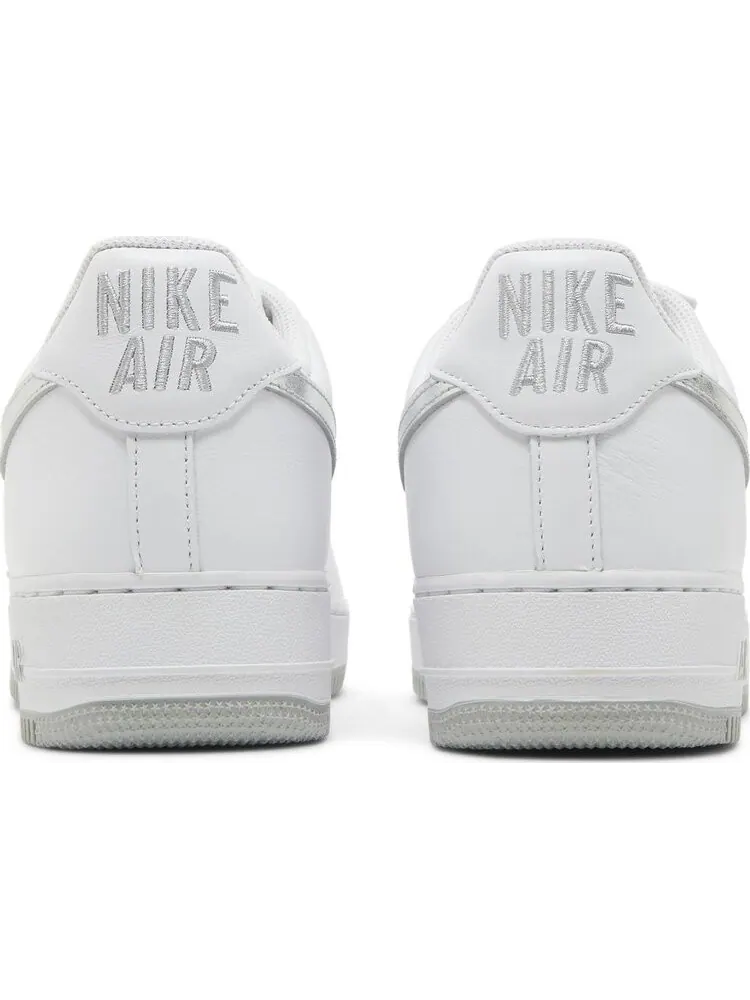 Кроссовки Nike Air Force 1 Low 'Color of the Month - White Silver' — изображение 6 из 8, белый