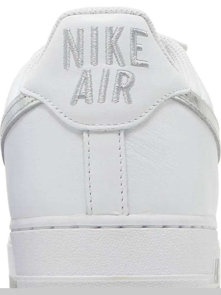 Кроссовки Nike Air Force 1 Low 'Color of the Month - White Silver' — изображение 7 из 8, белый