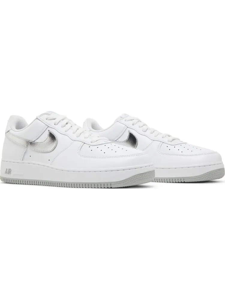Кроссовки Nike Air Force 1 Low 'Color of the Month - White Silver' — изображение 8 из 8, белый