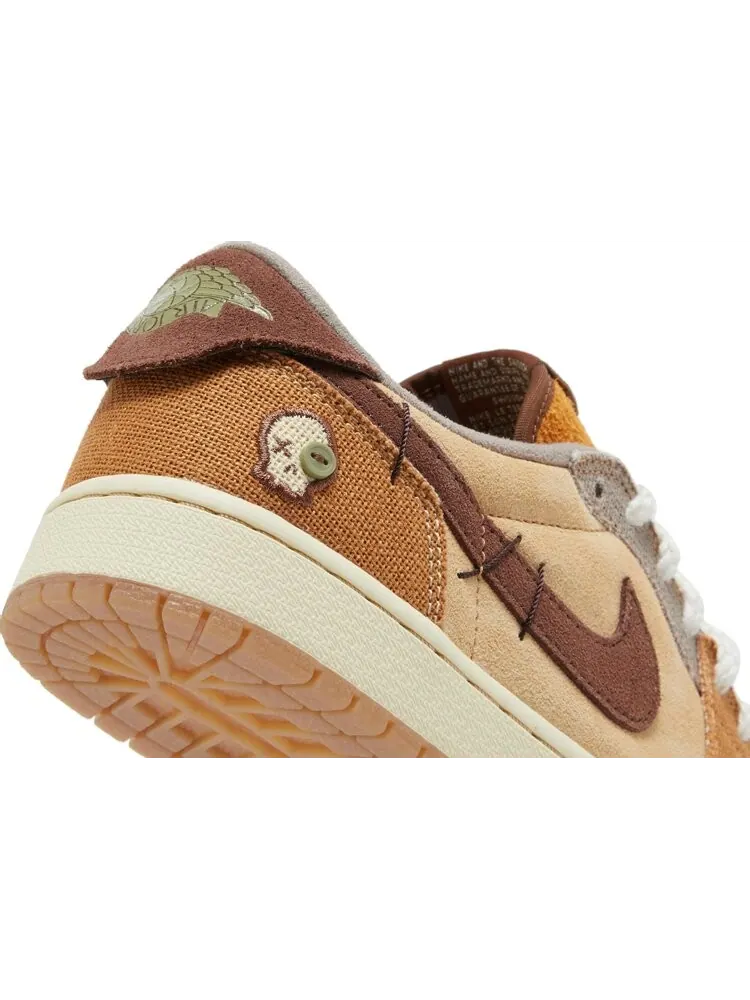 Кроссовки Zion Williamson x Air Jordan 1 Retro Low OG Voodoo — изображение 10 из 10, коричневый