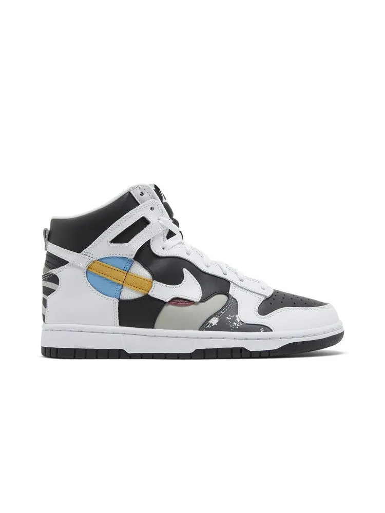 Кроссовки Nike Wmns Dunk High LX, See Through - Reverse Panda — изображение 1 из 8, черный