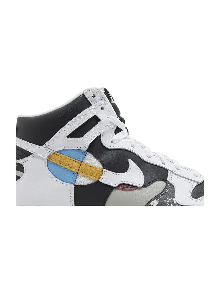 Кроссовки Nike Wmns Dunk High LX, See Through - Reverse Panda — изображение 2 из 8, черный