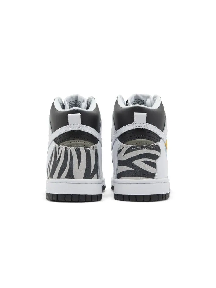 Кроссовки Nike Wmns Dunk High LX, See Through - Reverse Panda — изображение 6 из 8, черный