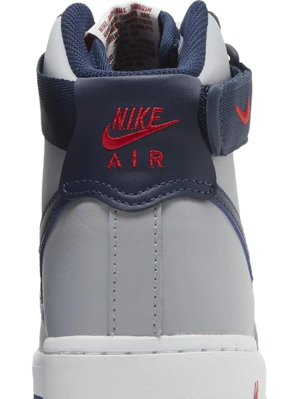 Кроссовки Nike Wmns Air Force 1 High 'New England Patriots' — изображение 7 из 8, серый