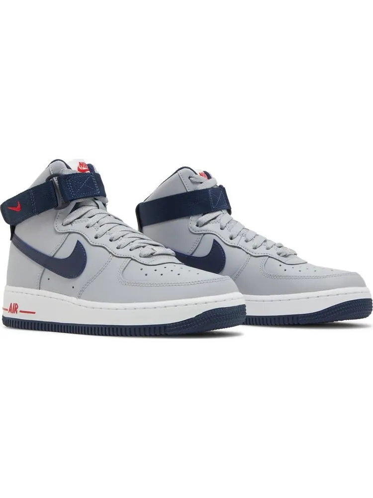 Кроссовки Nike Wmns Air Force 1 High 'New England Patriots' — изображение 8 из 8, серый