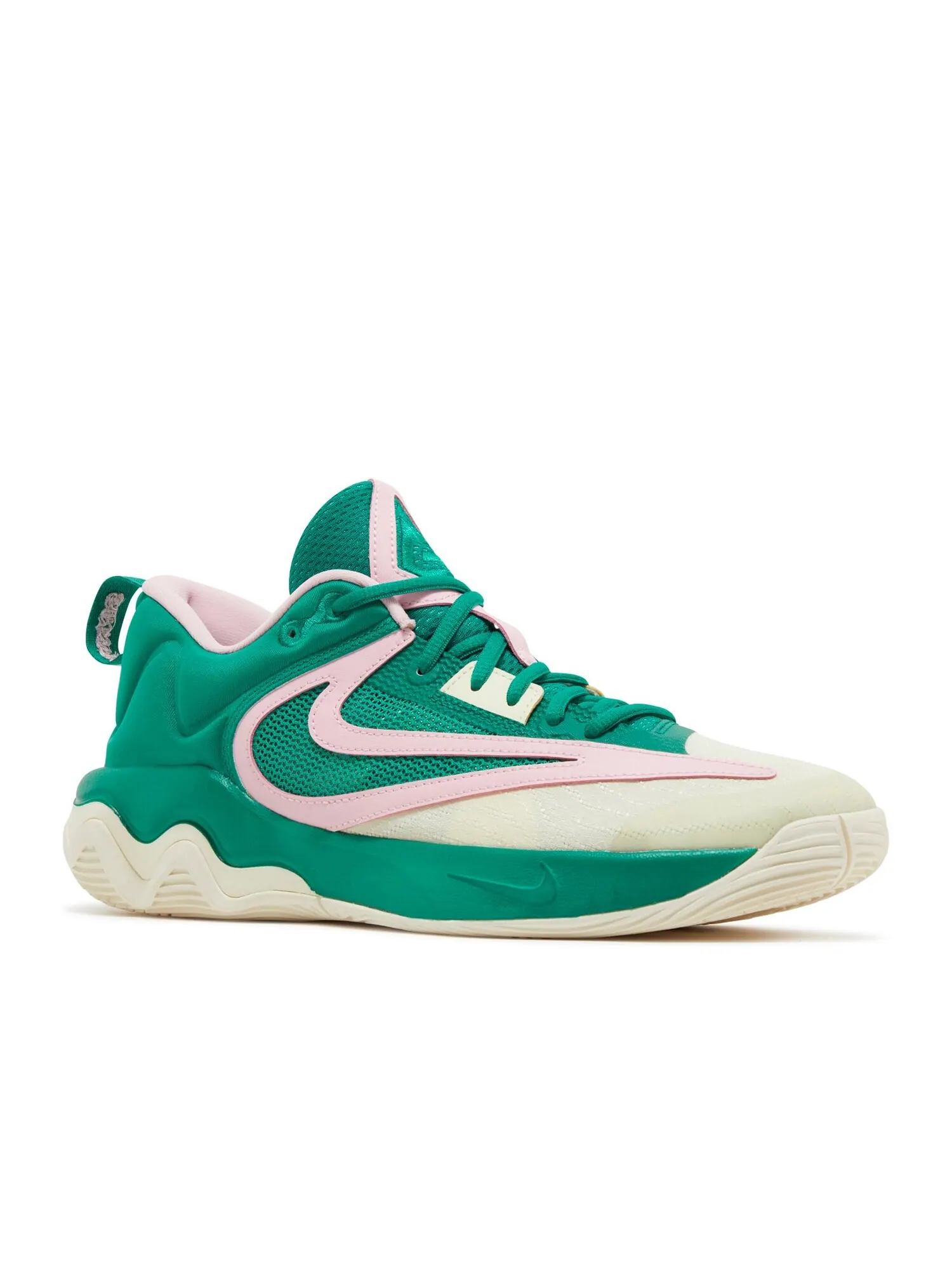 Кроссовки Nike Giannis Immortality 3 '5 The Hard Way' — изображение 2 из 4, зеленый