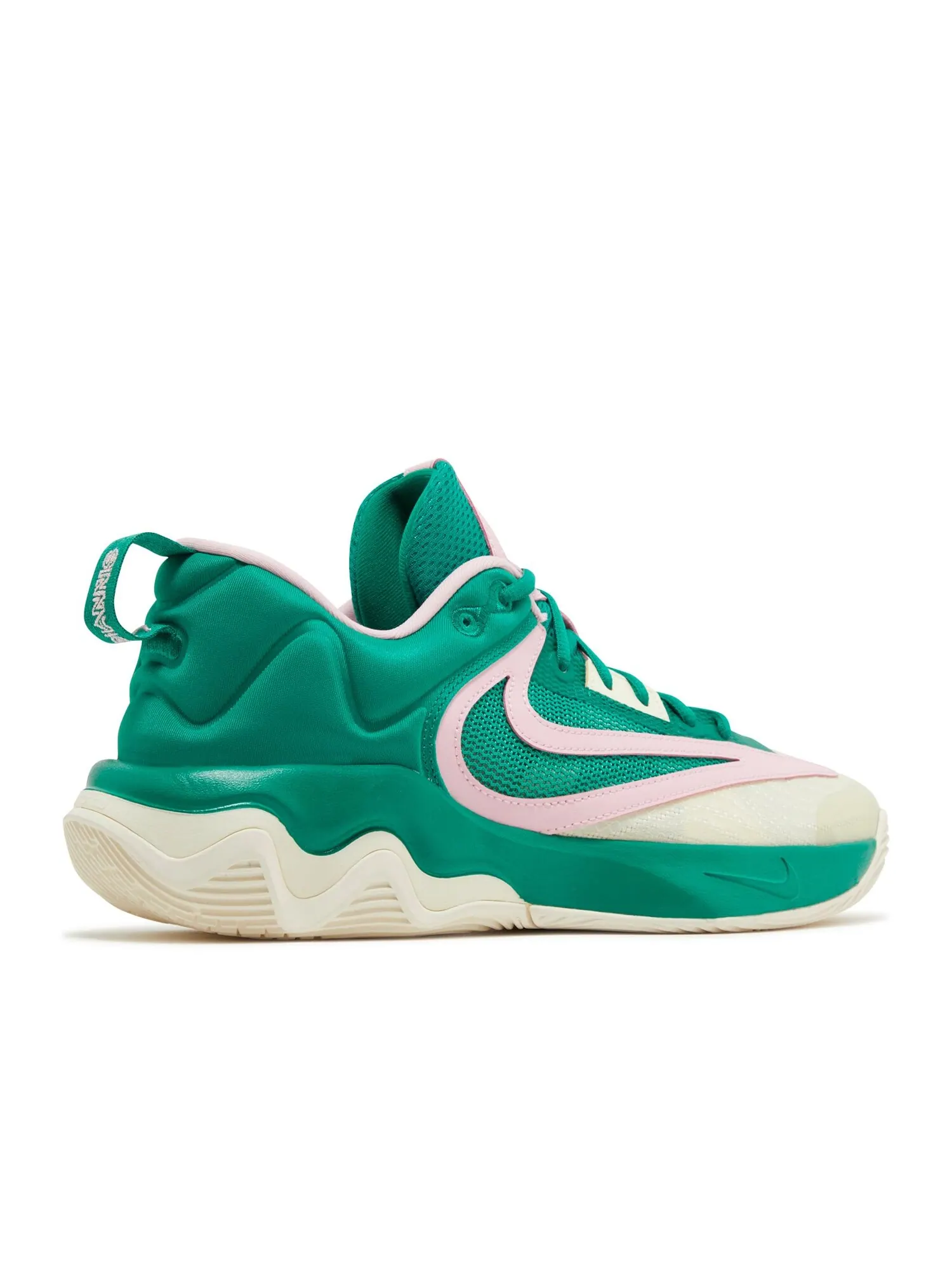 Кроссовки Nike Giannis Immortality 3 '5 The Hard Way' — изображение 3 из 4, зеленый