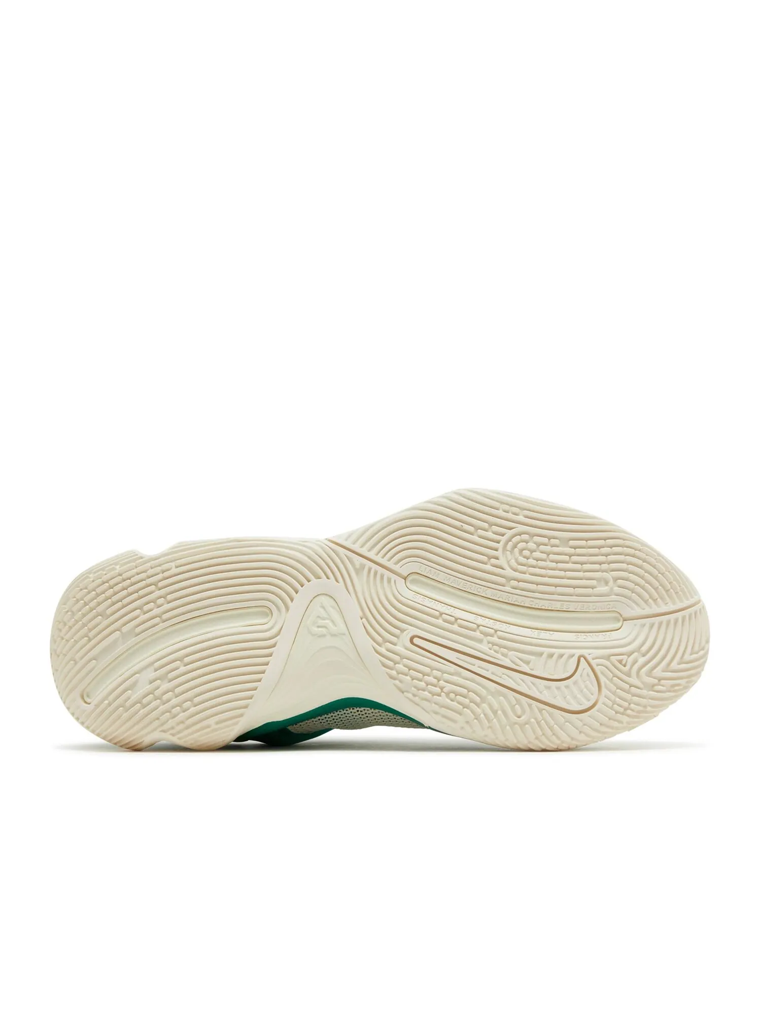 Кроссовки Nike Giannis Immortality 3 '5 The Hard Way' — изображение 4 из 4, зеленый