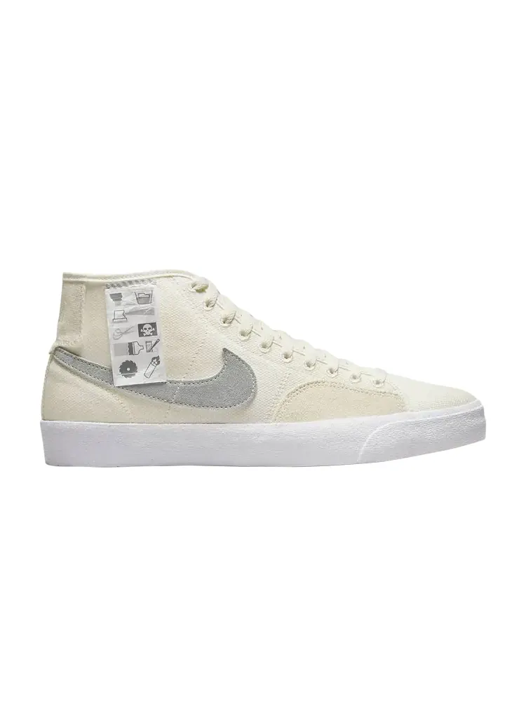 Кроссовки Nike Blazer Court Mid Premium SB — изображение 1 из 1, белый