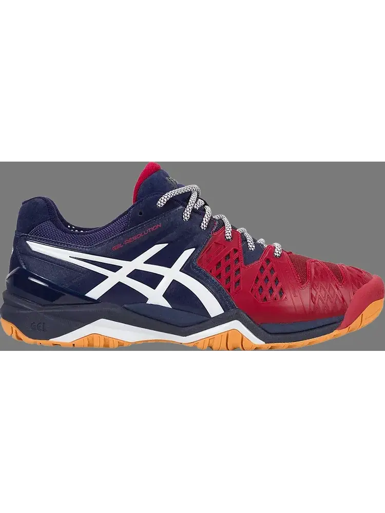 Кроссовки gel-resolution 6 Asics — изображение 1 из 1, красный