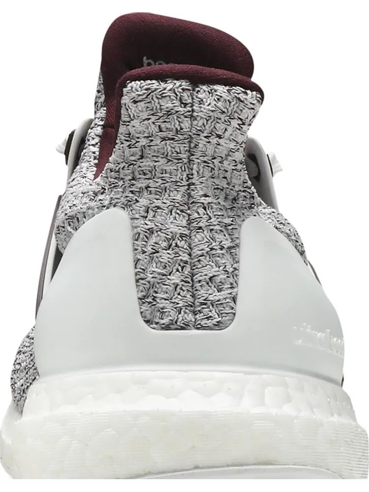 Кроссовки Adidas UltraBoost 4.0 'White Burgundy' — изображение 7 из 8, красный