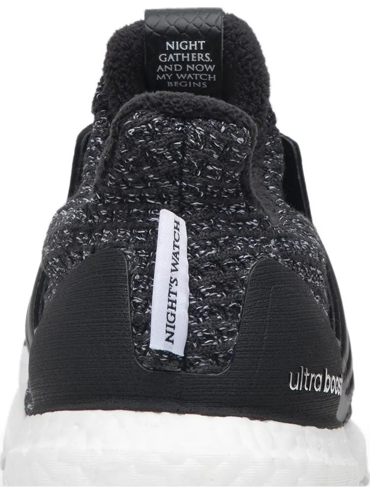 Кроссовки Adidas Game Of Thrones x UltraBoost 4.0 'Night's Watch' — изображение 6 из 7, черный