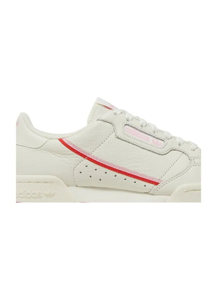 Кроссовки Adidas Wmns Continental 80 'Off White Pink' — изображение 2 из 4, белый