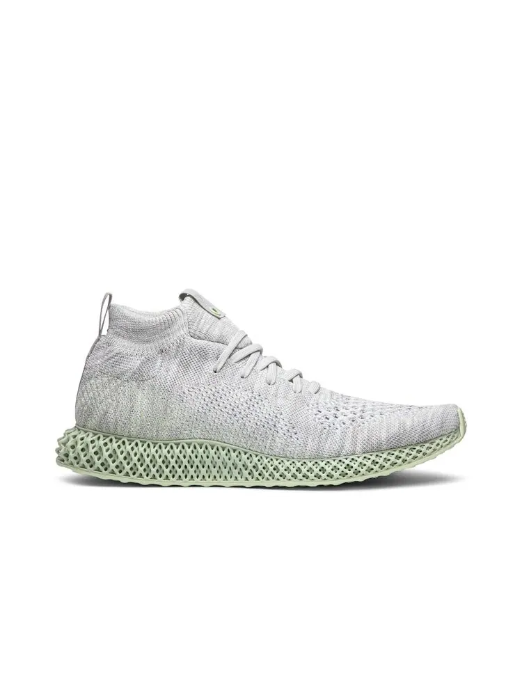 Кроссовки Adidas Futurecraft 4D Runner Mid 'Crystal White' — изображение 1 из 4, белый