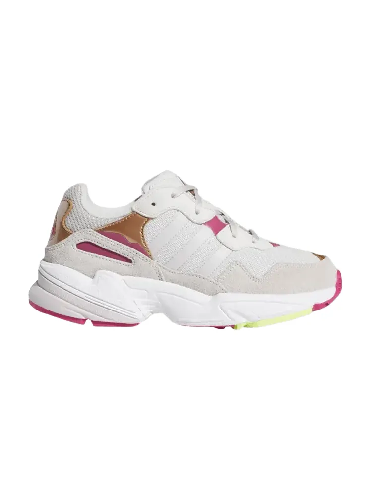 Кроссовки adidas Yung-96 J 'Grey Orchid' — изображение 1 из 1, серый//розовый