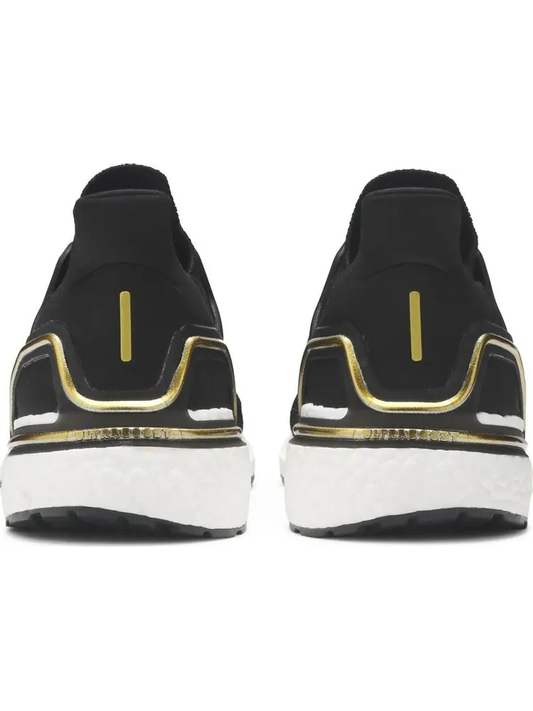 Кроссовки Adidas UltraBoost 20 'Gold Metallic' — изображение 6 из 8, черный