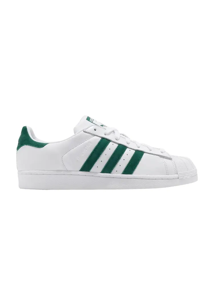 Кроссовки adidas Superstar 'White Collegiate Green' — изображение 1 из 1, белый/зеленый/белый