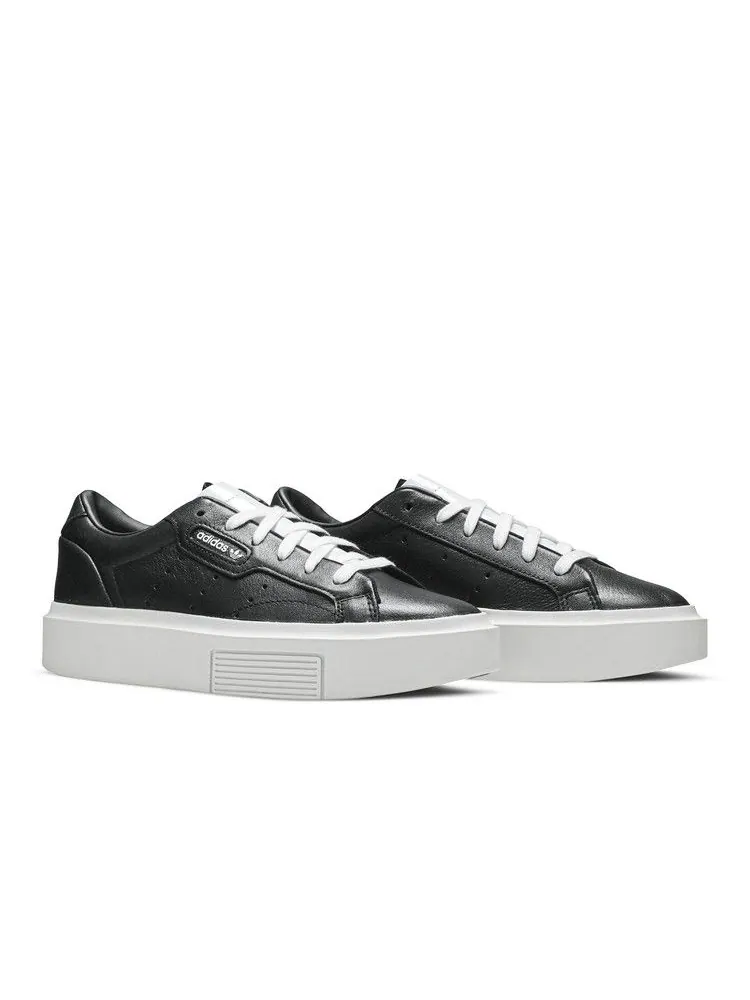 Кроссовки adidas Wmns Sleek Super 'Core Black' — изображение 9 из 9, черный/черный/белый