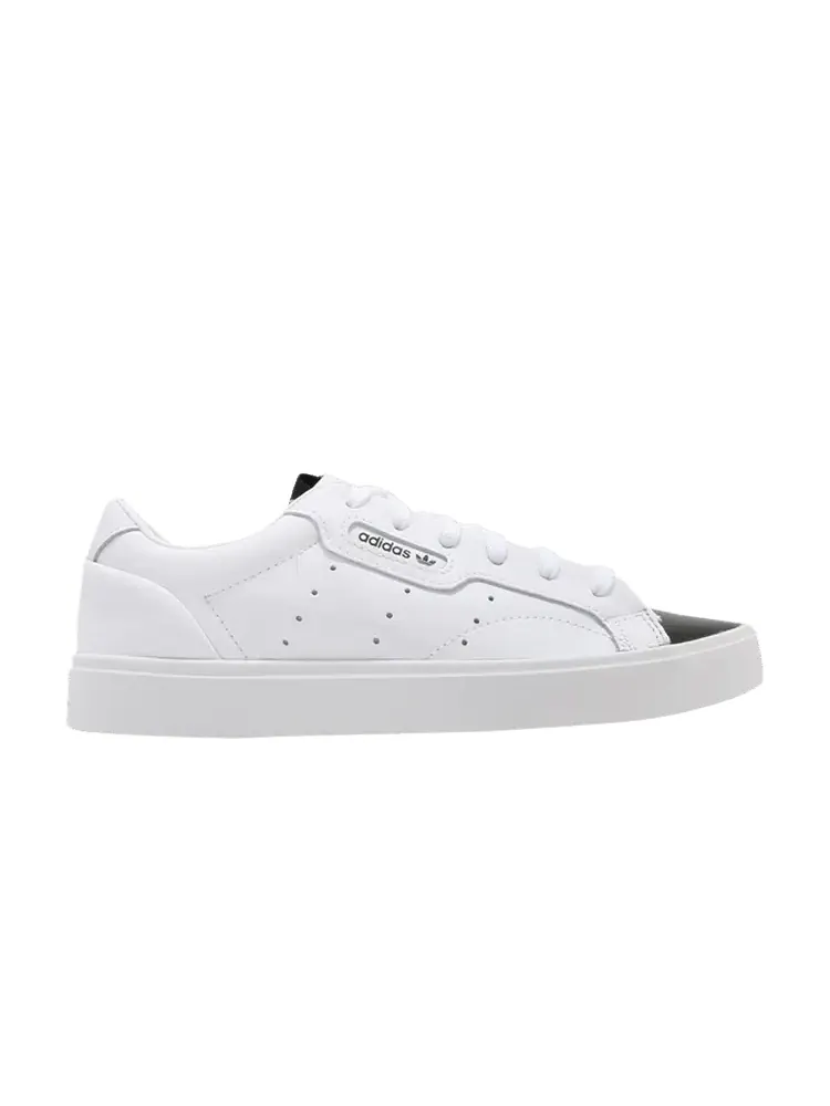 Кроссовки adidas Wmns Sleek 'Cloud White' — изображение 1 из 1, белый/белый/черный