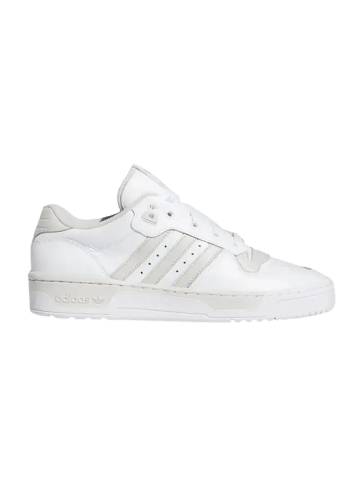 Кроссовки adidas Rivalry Low 'Cloud White Grey' — изображение 1 из 1, белый/белый/серый