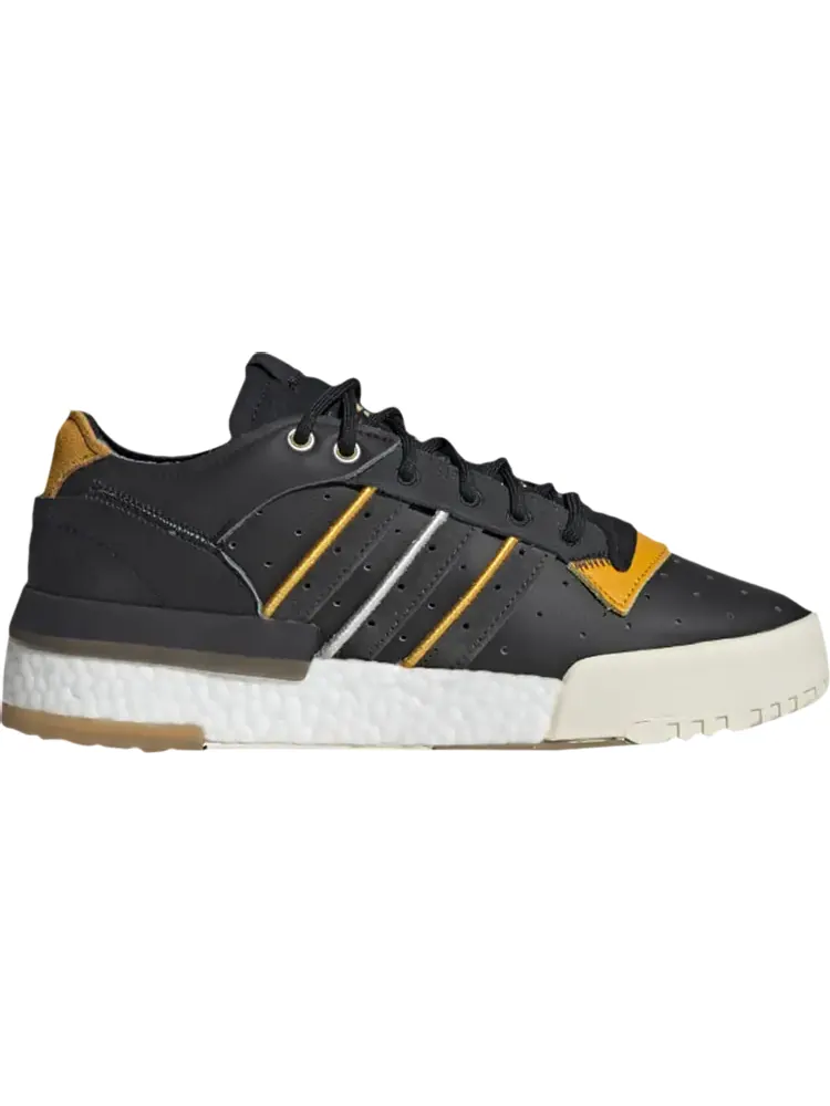 Кроссовки Adidas Rivalry RM Low 'Core Black Carbon' — изображение 1 из 1, черный